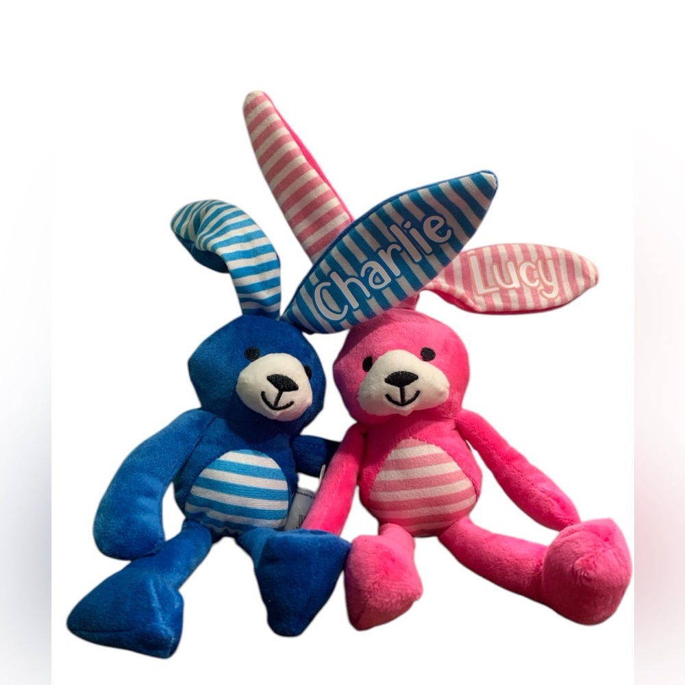 Pastel bunny for Easter (personalized)